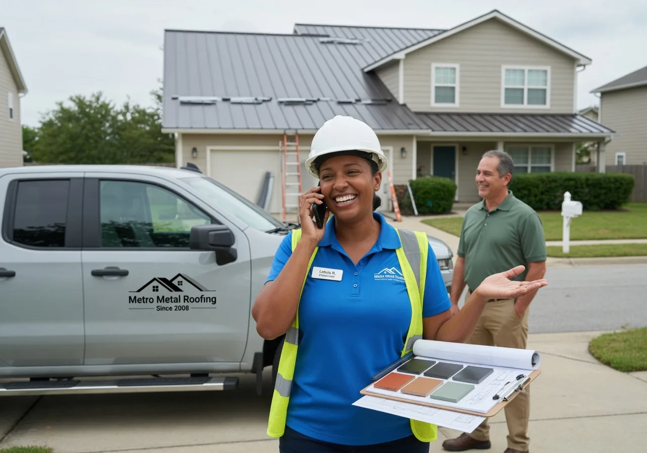 Storm Damage Metal Roof Repair in Marquette, IA